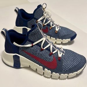 Nike Free Metcon 3 AMP Sneaker Deep Royal Blue/Red/White Men’s 10
